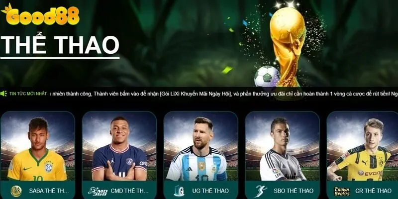 Giới thiệu thông tin đôi nét về sảnh thể thao Good88