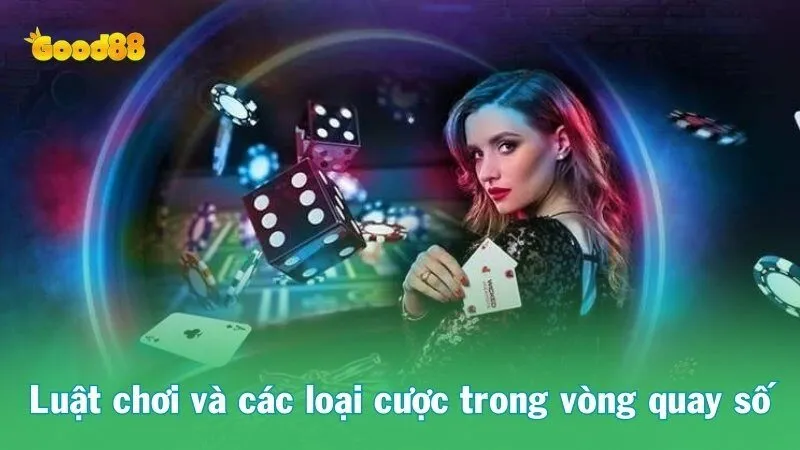 Luật chơi và các loại cược trong vòng quay số
